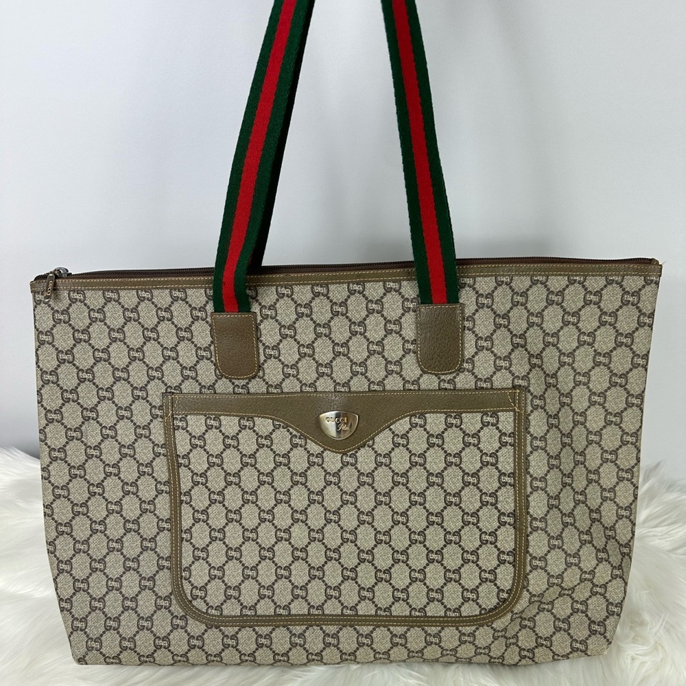 Gucci Authentic Vintage Monogram Plus Tote